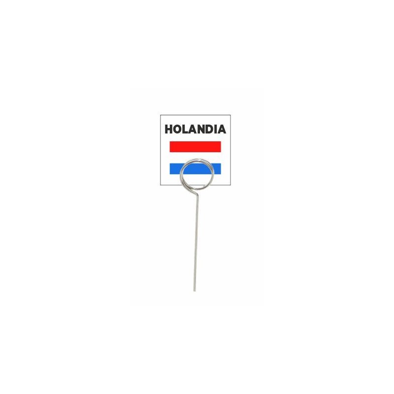 Wodoodporna flaga z tworzywa HOLANDIA - 20 szt + szpilki [PN0012 + SC0007]