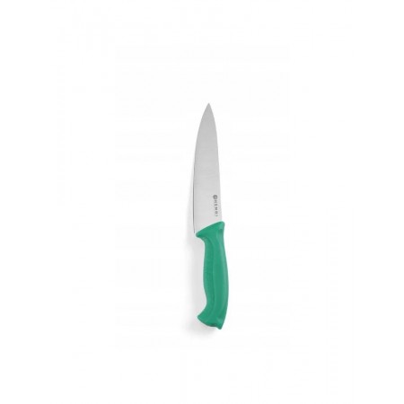 Nóż kucharski HACCP - 180 mm, zielony