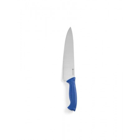 Nóż kucharski HACCP 240 mm, niebieski