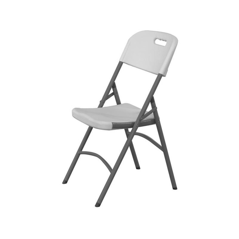 Krzeslo cateringowe - biale 540x440x(h)840 mm [810965]