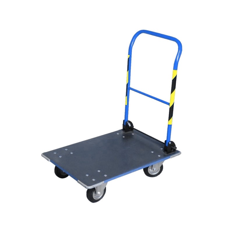 Wózek reczny platformowy na ogumieniu pelnym ROMEK VI [T-137/2/AGR]