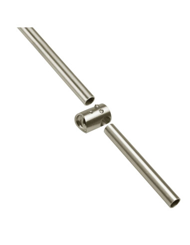 łącznik przedłużka do balustrady poprzeczki rury fi 12 mm