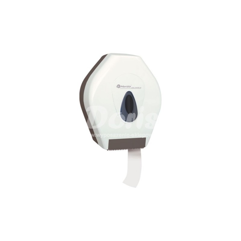 Pojemnik na papier toaletowy z szarym okienkiem i tylem [BPB201/MER]