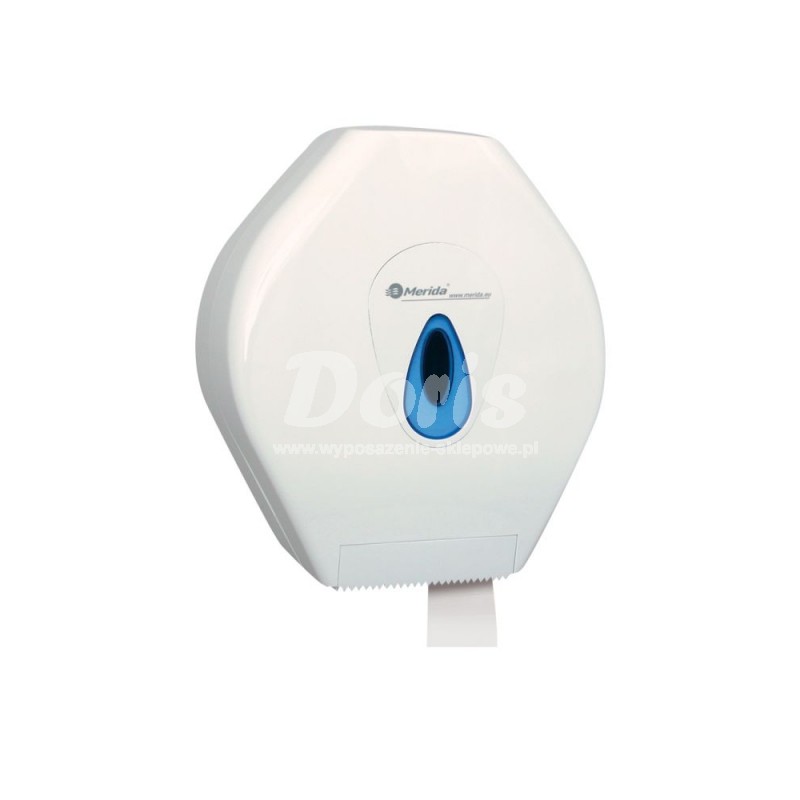 Pojemnik na papier toaletowy z niebieskim okienkiem [BTN101/MER]