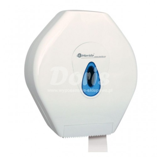 Pojemnik na papier toaletowy z niebieskim okienkiem BTN001/MER