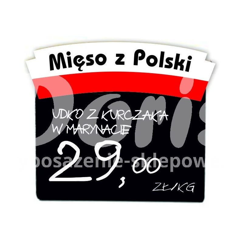 Piny do cenówek MIESO Z POLSKI - 10 szt. [PN0022]