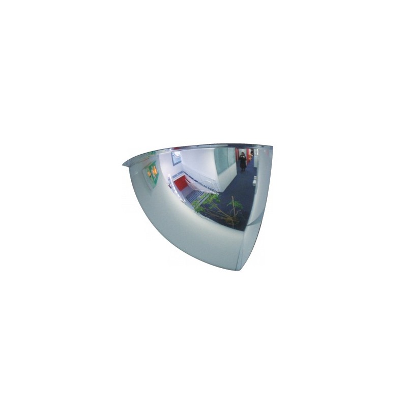Lustro akrylowe sferyczne 1/8 kuli o srednicy 60 cm [LP1/860CM]
